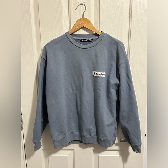Acne Studios Blue Sweatshirt - Picture 1 of 5
